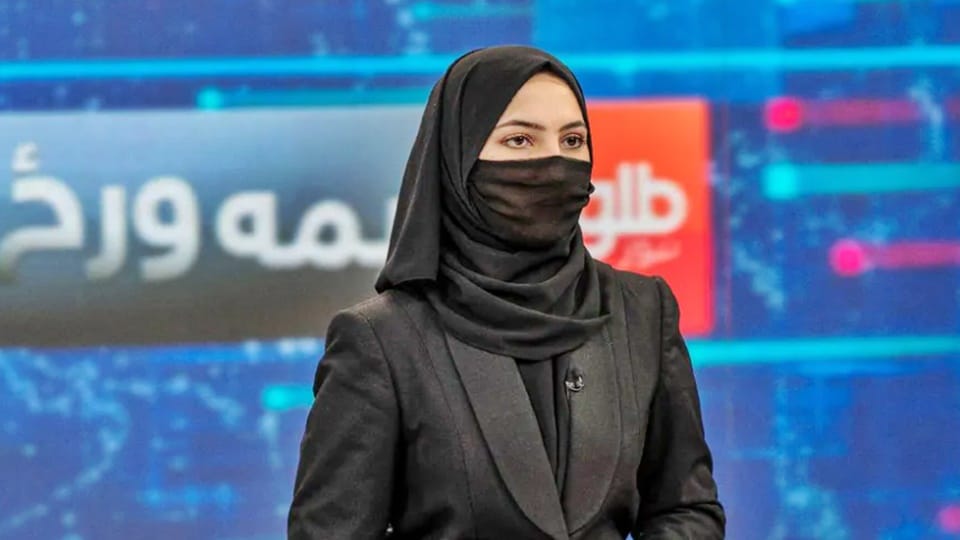 Afghanistan On Taliban diktat to cover faces Afghan women anchors go virtual on news channels