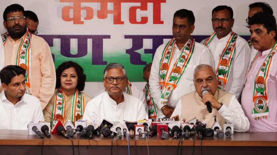 Bhupinder Singh Hooda said committee will decide to contest civic elections on party symbol