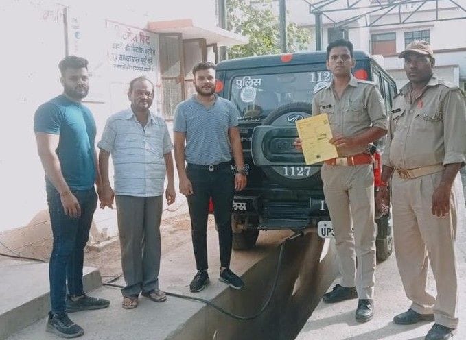 Hathras: 50 government vehicles got pollution certificate