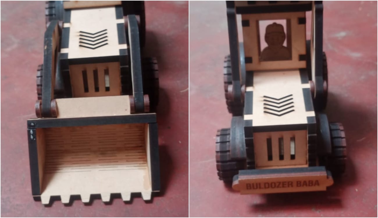 bulldozer baba wooden toy demand in every part of india country varanasi businessman got orders from four states