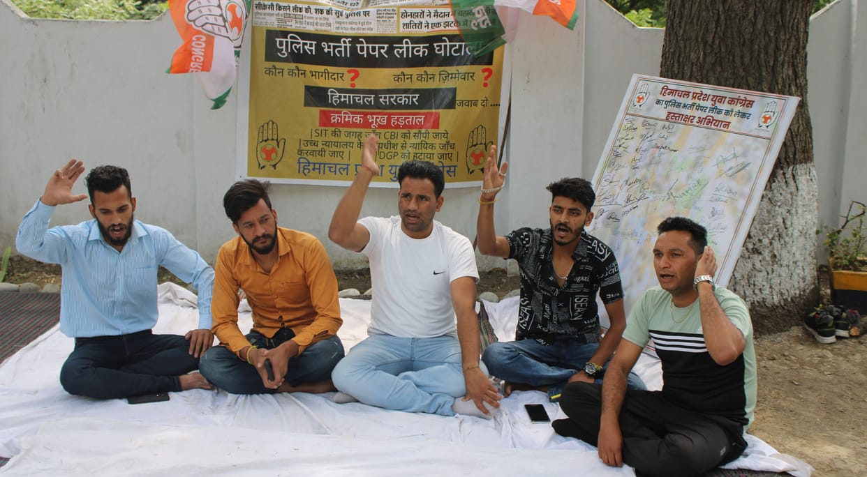 congress hunger strike did not get support