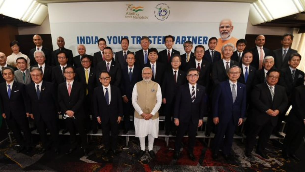 PM Modi Japan visit meet with NEC Chairman discuss cooperation in smart cities and education in India