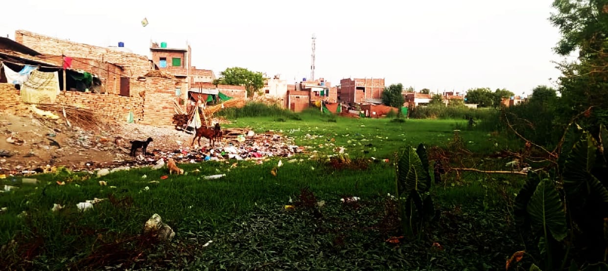 Ponds of many villages are offering road widening