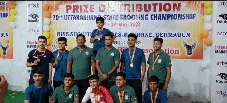 Sahir Wins Silver Medal in State Shooting