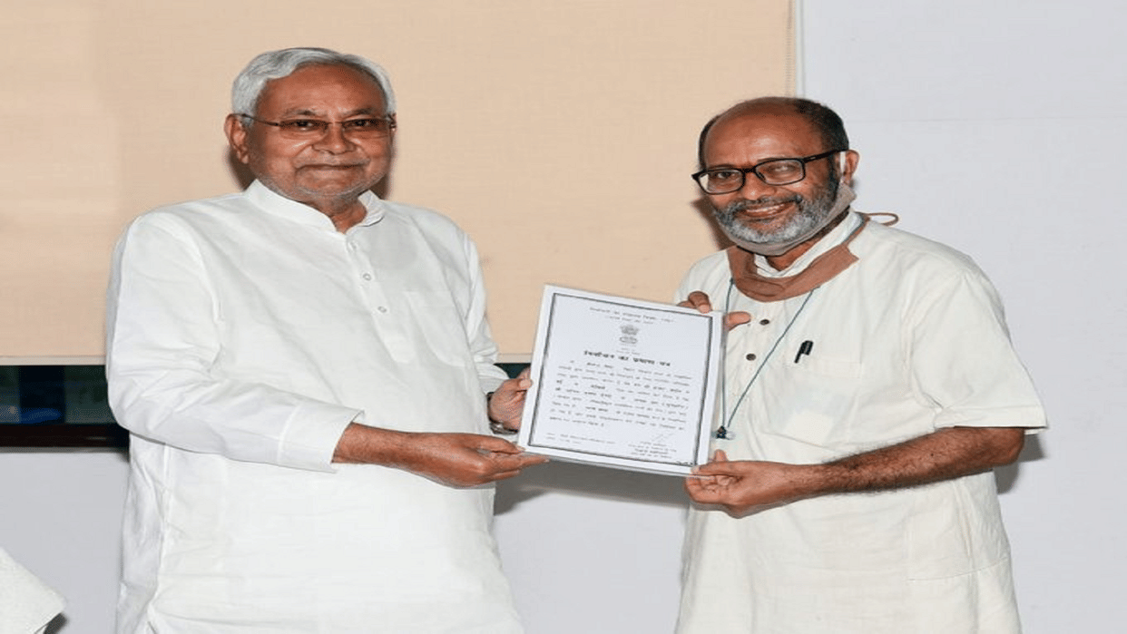 Anil Hegde won the election of Rajya Sabha member unopposed