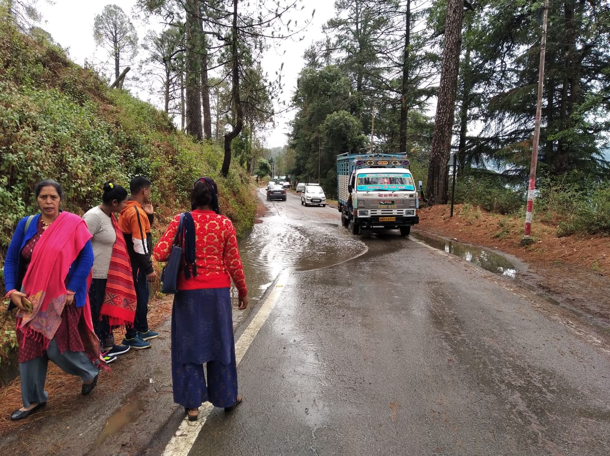 Rain In Ranikhet Creates Dual Effects