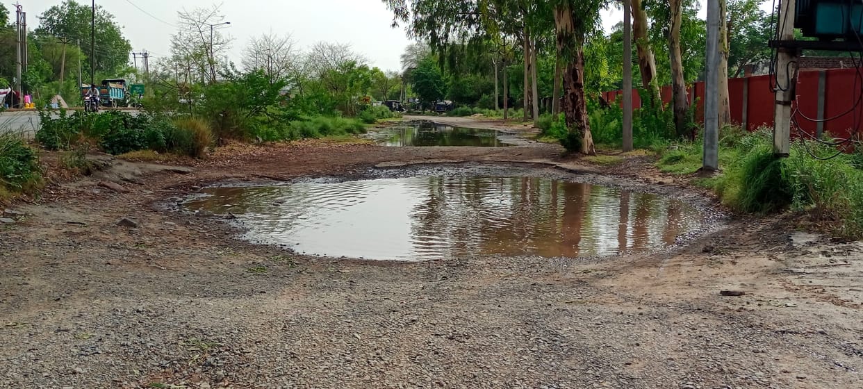 Rain exposed the claims, water logging in many places