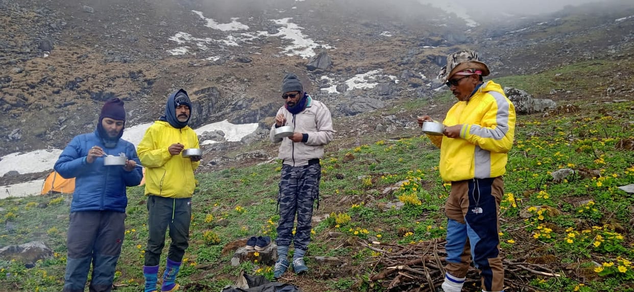 Kolkata trekkers discover new route to Kafni glacier, Sarmool Top, Nanda Kund, Uttarakhand