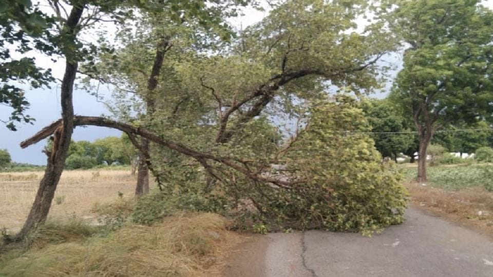 child dies after wall collapses during thunderstorm in Firozabad