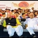 राकांपा प्रमुख शरद पवार और भाजपा सांसद बृज भूषण सिंह