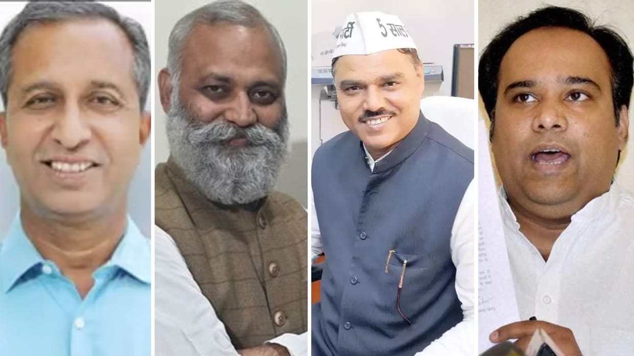 Aap Kejriwal Ministers Caught Taking Bribe of Six Lakhs in Delhi Law Minister Went to Jail