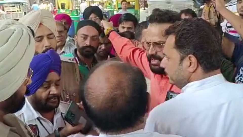 Uproar over cut challan of BJP district president in Ludhiana