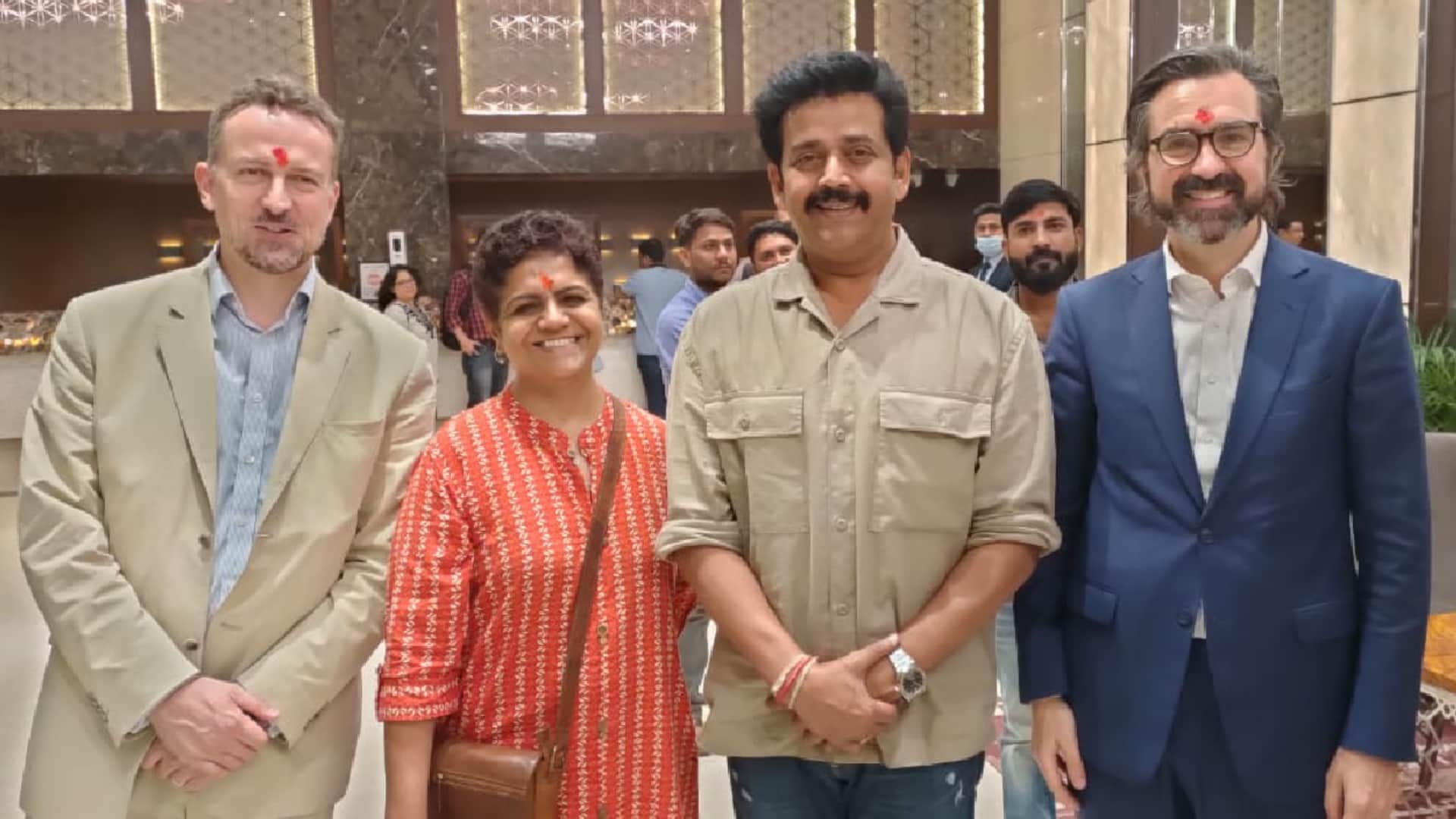 UK diplomat Alan Gemmel stunned to reach terracotta village Aurangabad