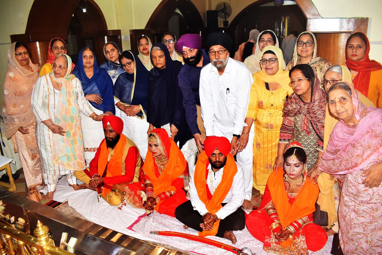 Marriage of girls of needy families in Gurudwara