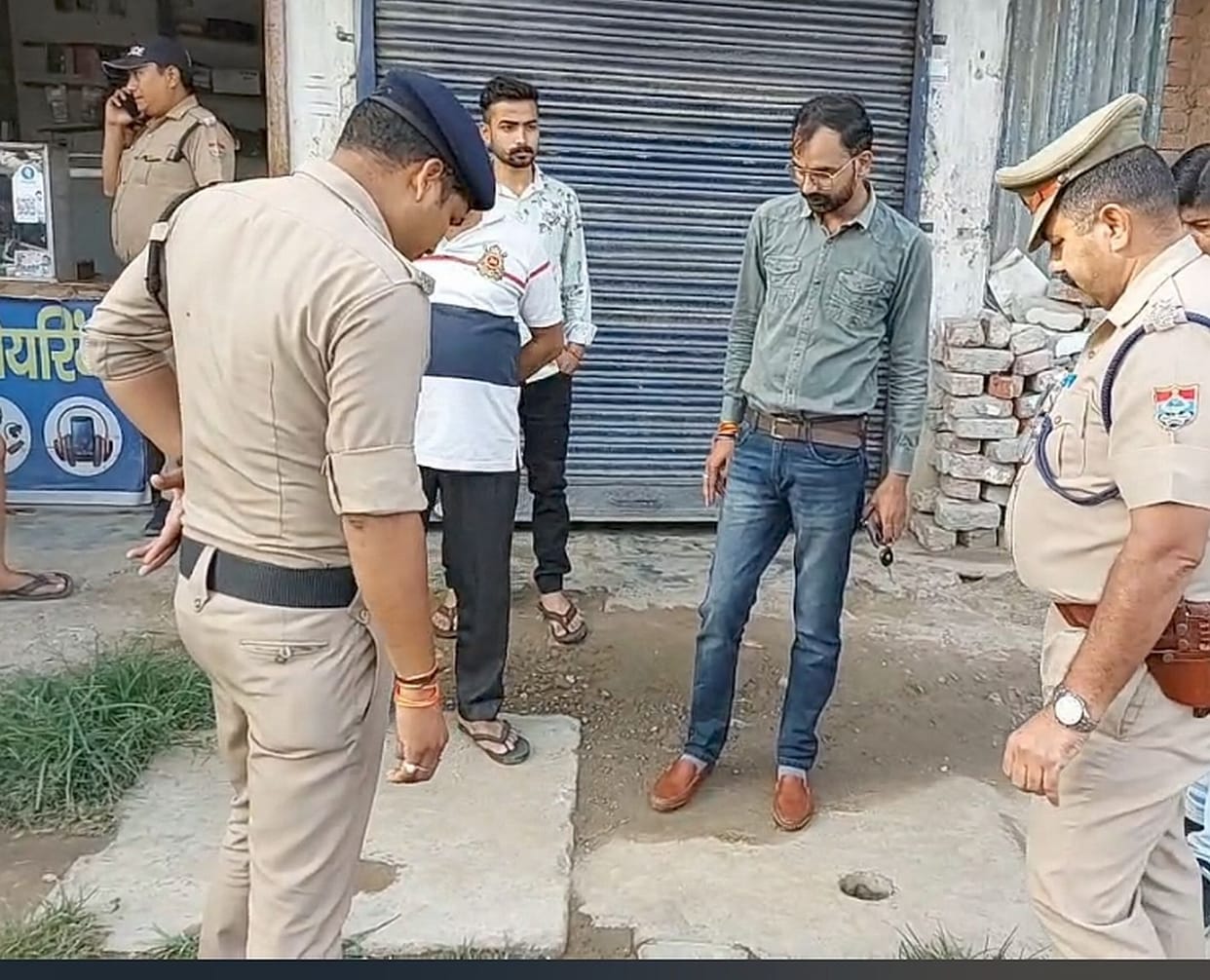 aerial firing after dispute in panchayat