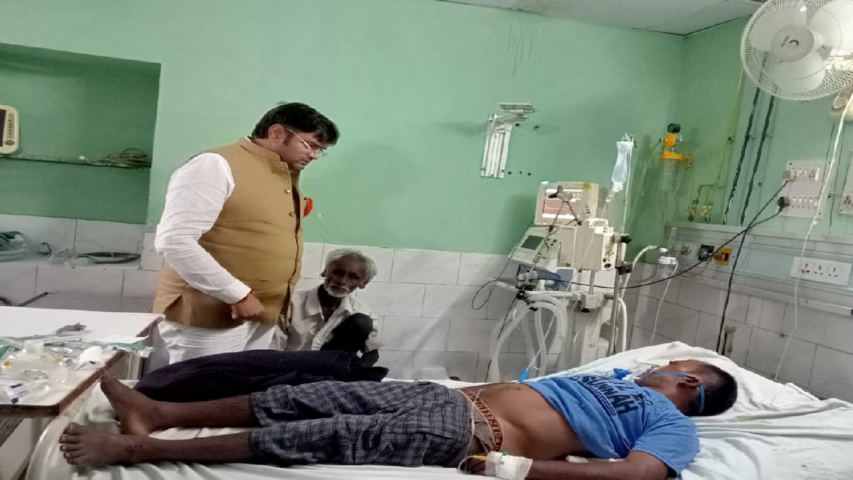MLA angry on system of BRD gorakhpur