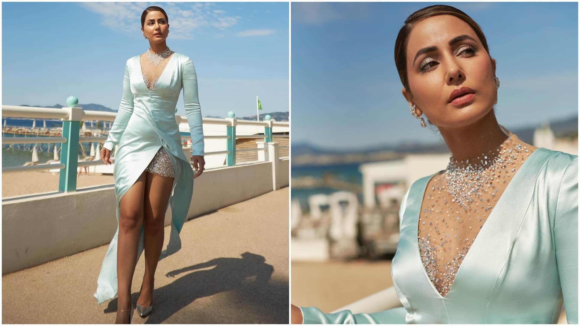 After Cannes Film Festival 2022 Hina Khan Enjoy Vacation With Boyfriend Rocky Jaiswal