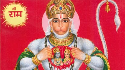 Hanuman Ji Aarti Lyrics Mangalwar ko aarti kije hanuman lalaa ki in Hindi
