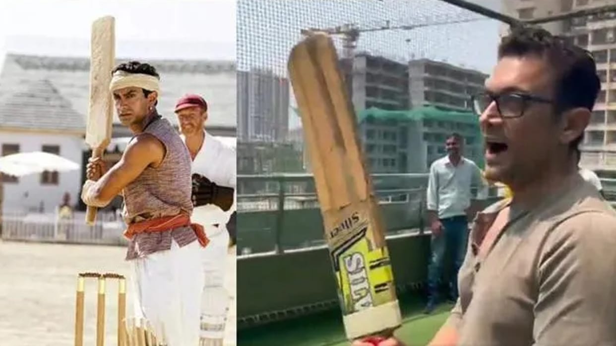IPL 2022 Video watch Will actor Aamir Khan make his cricket debut for Rajasthan Royals Willing to join the team next year