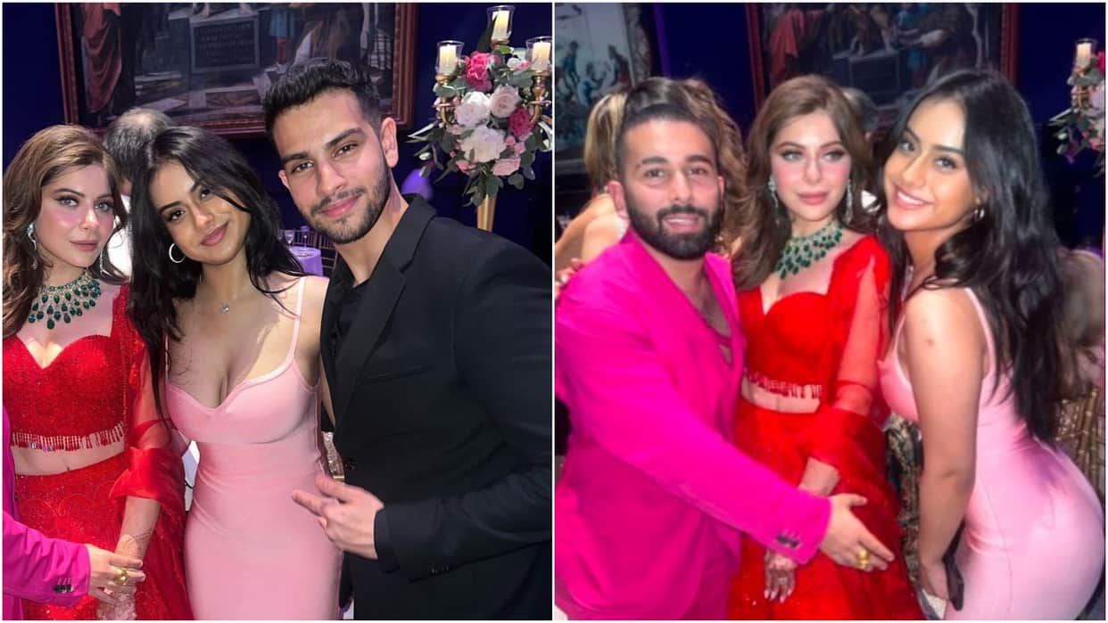 Ajay Devgn And Kajol's Daughter Nysa Devgan Attend Kanika Kapoor's reception, Photos Goes Viral