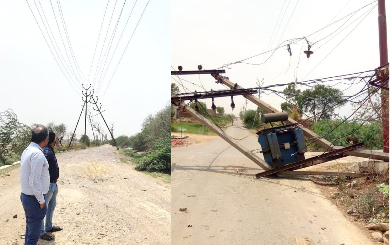 Rain and thunderstorm in Kanpur, power crisis persisting for hours in 93 substations, consumers did not get any update from KESCO