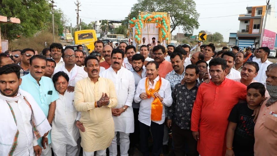 Indore: The water of Narmada reached in the evening, Minister Silavat said - the dream seen years ago came true today, today is the day with the most achievements