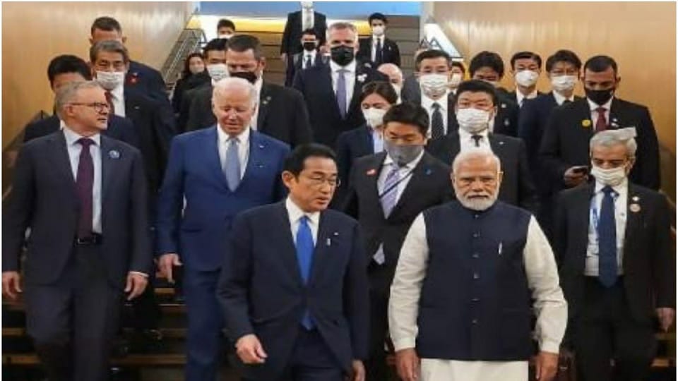 Modi Leading the World: This picture of Quad summit meeting dominated social media, PM Modi seen leading