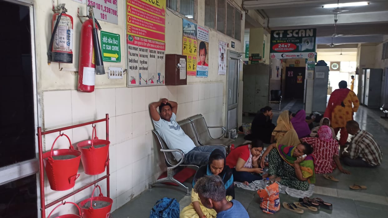 No fire line to prevent fire in trauma center, patients' lives in danger