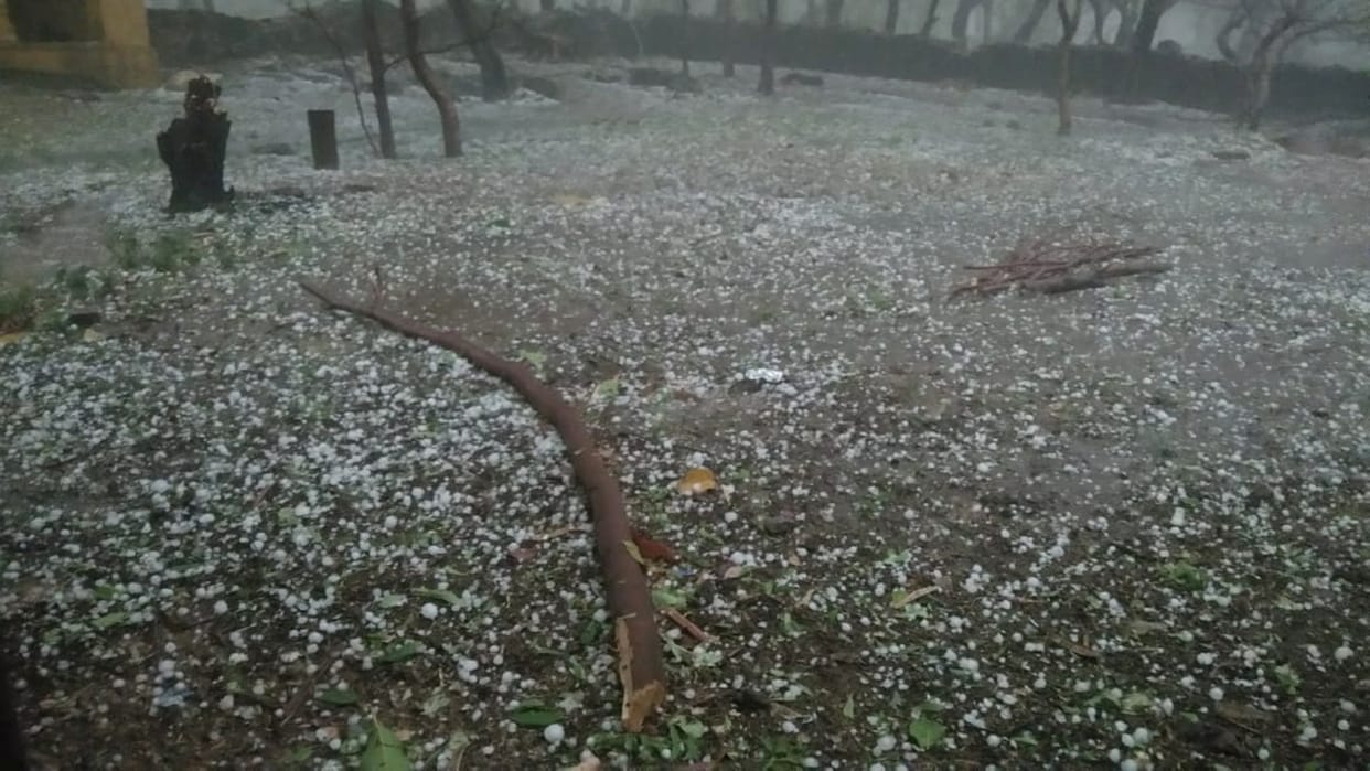 rain and windstorm in Rajasthan hailstorm in bundi see pictures of rain