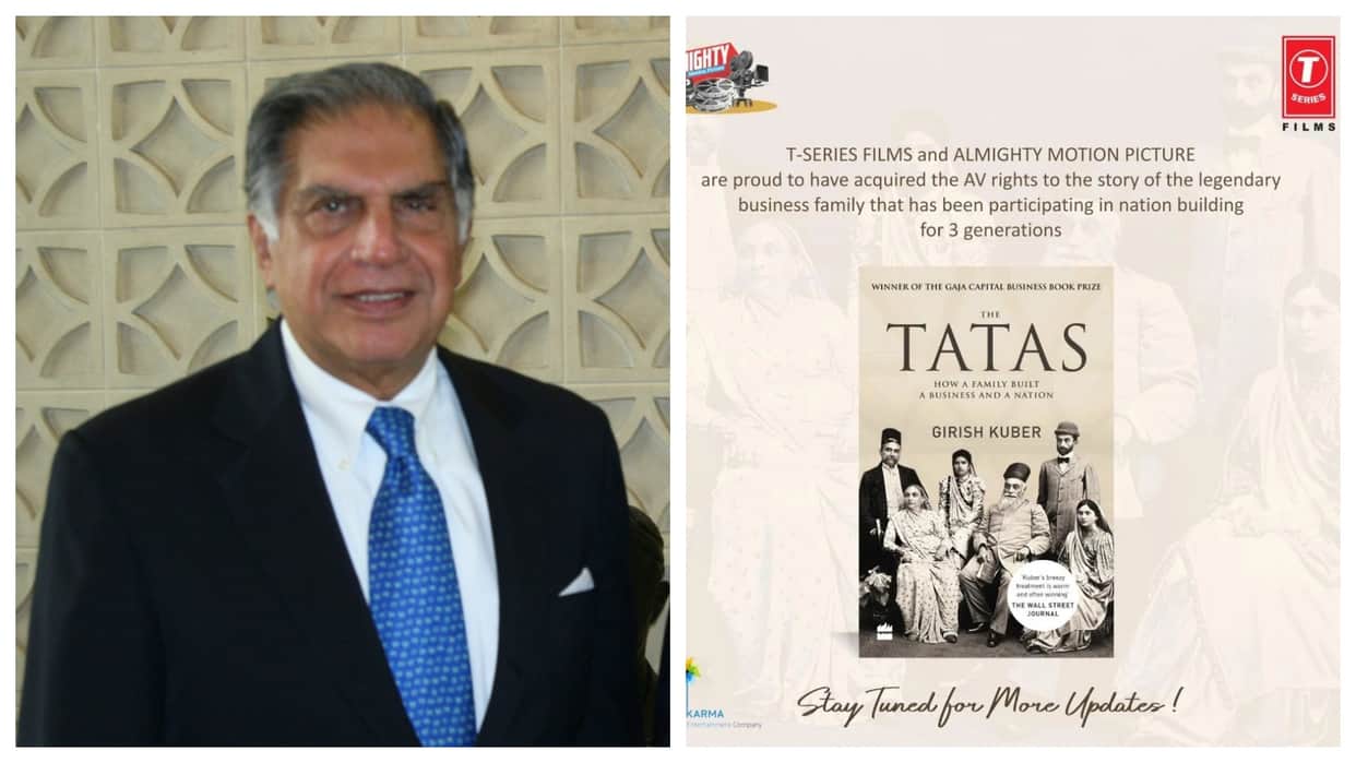 The TATAS: T-Series Films and Almighty Motion Picture comes together For A film on popular business family of India