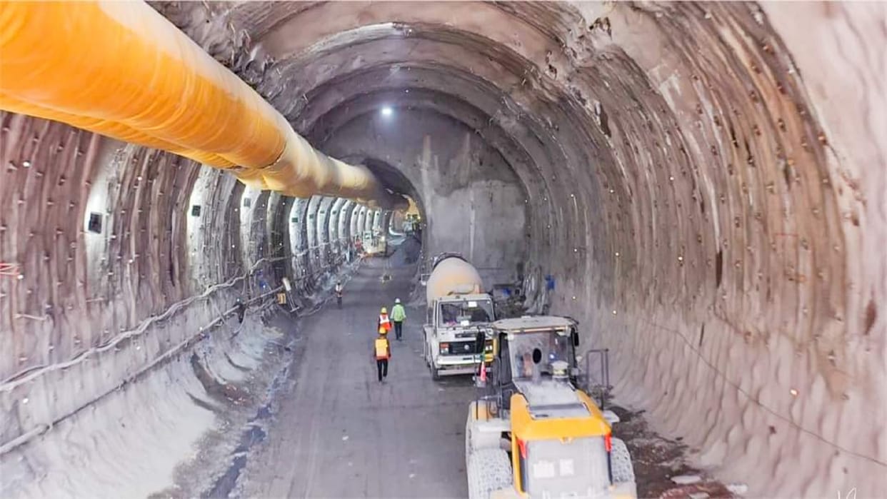 Rishikesh Karnprayag Rail Project RVNL prepared by making 41 km tunnel