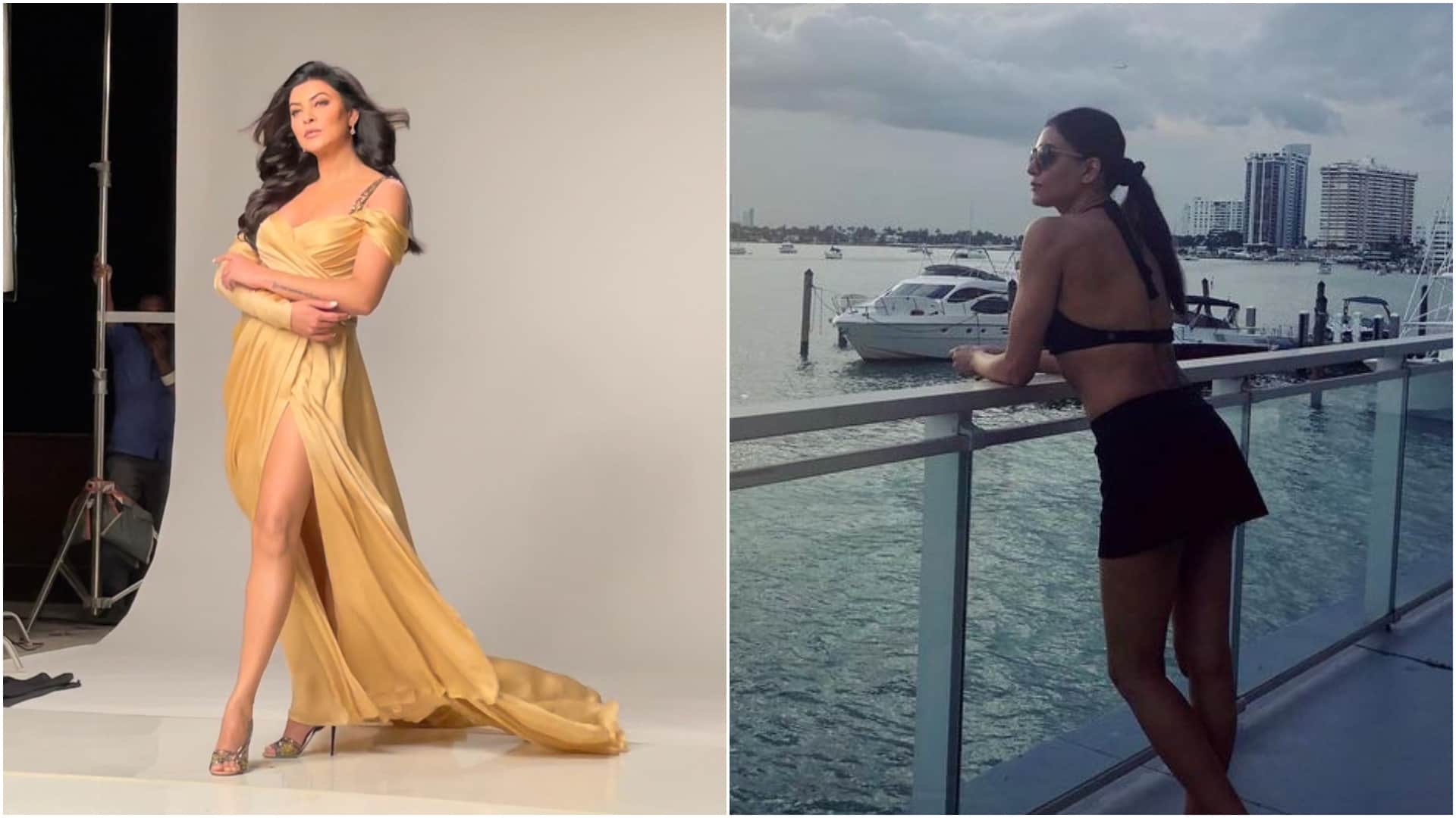 Sushmita Sen share a photo in sunglasses netizens says photo clicked by Lalit Modi