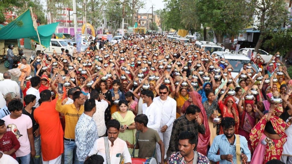 Indore: The water of Narmada reached in the evening, Minister Silavat said - the dream seen years ago came true today, today is the day with the most achievements