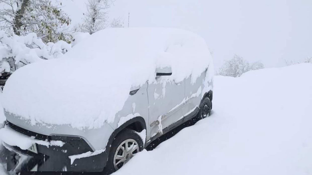 Weather Himachal update: By the end of May the residential areas of Lahaul were covered with snow, in other parts including Shimla, the cold returned
