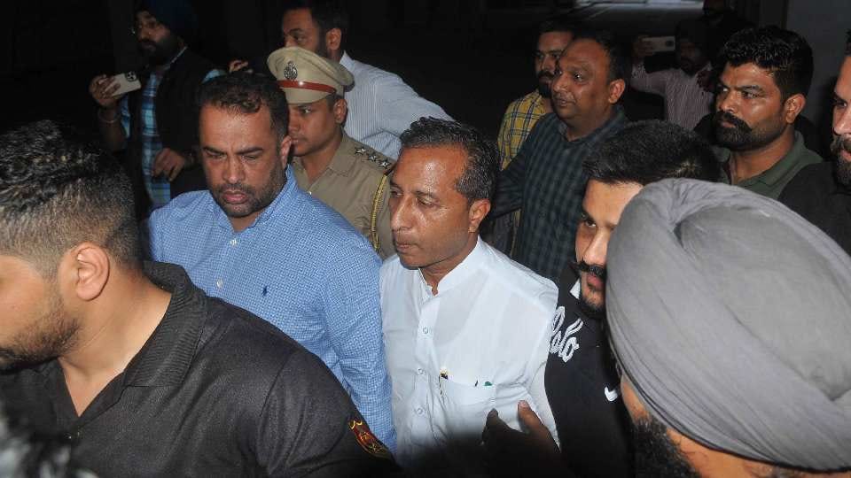 Former minister Vijay Singla OSD arrested in Punjab