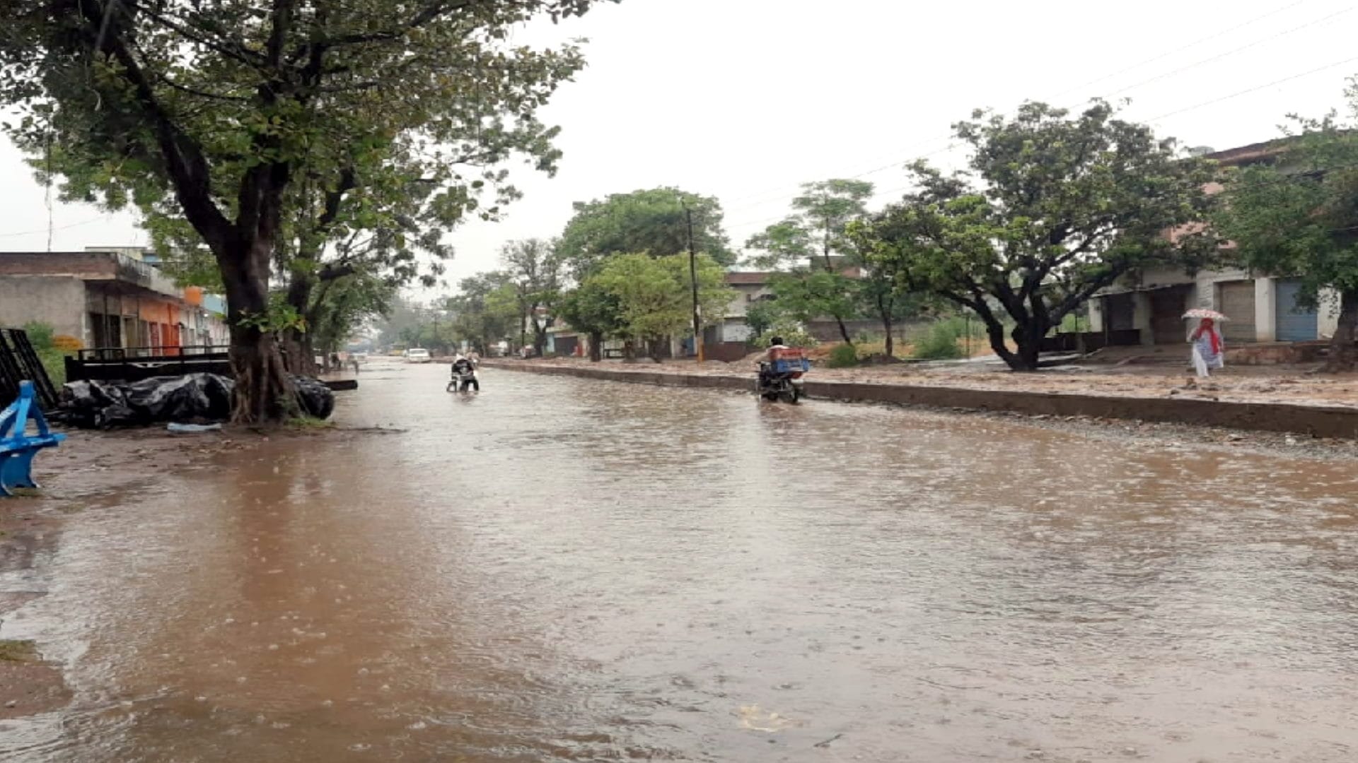 Weather: Destruction due to storm and rain, power supply of hundreds of village stalled, trees and pillars collapsed