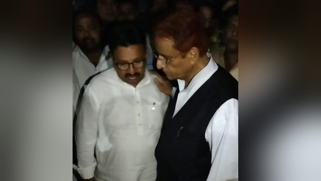 Azam Khan met Guddu Masood in rampur