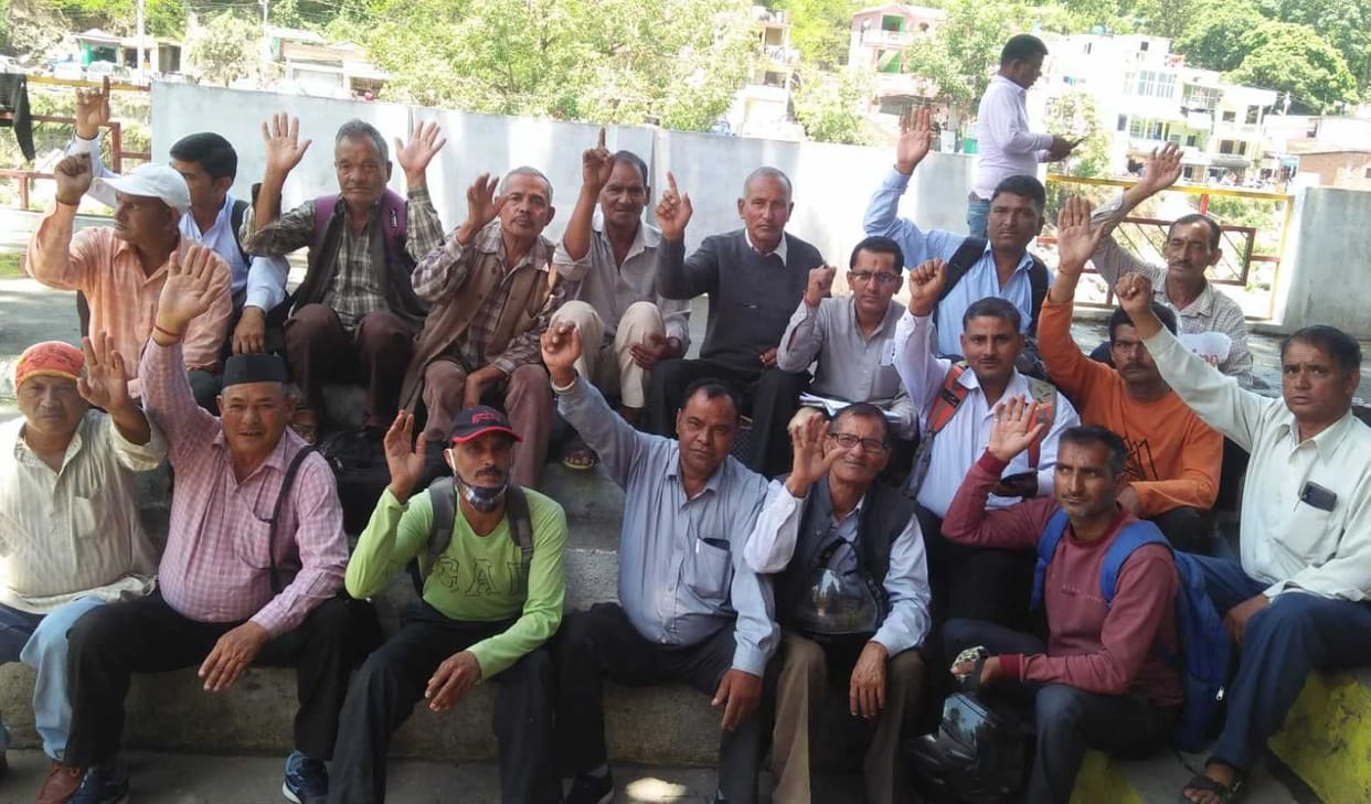 Protest Over Pending Bills