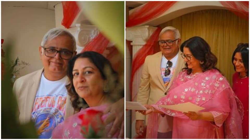 Hansal Mehta marries Safina Hussain after being together for 17 years