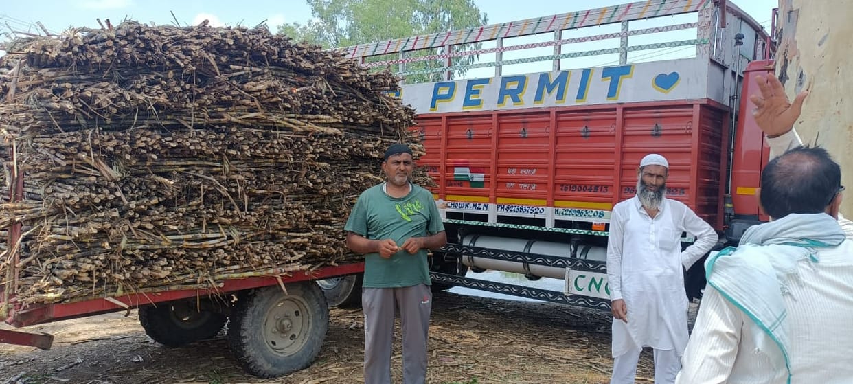 Muzaffarnagar sugarcane juice became the choice of the people of Rajasthan