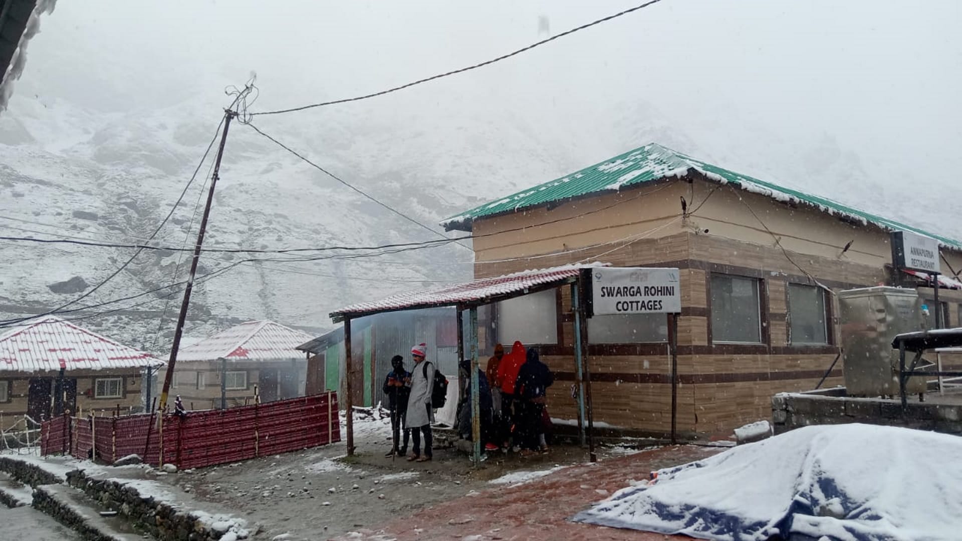 Kedarnath Dham, snowfall in Kedarnath, magnificent view of Kedarnath after snowfall, See Photo