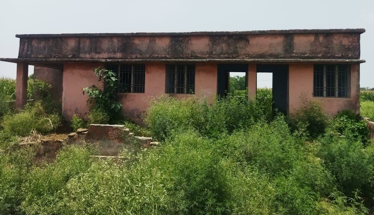 Delivery not vaccination, sub health center turned into ruins