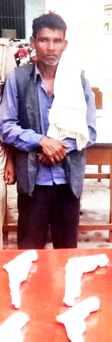 Operation Patal: Accused caught with illegal arms factory