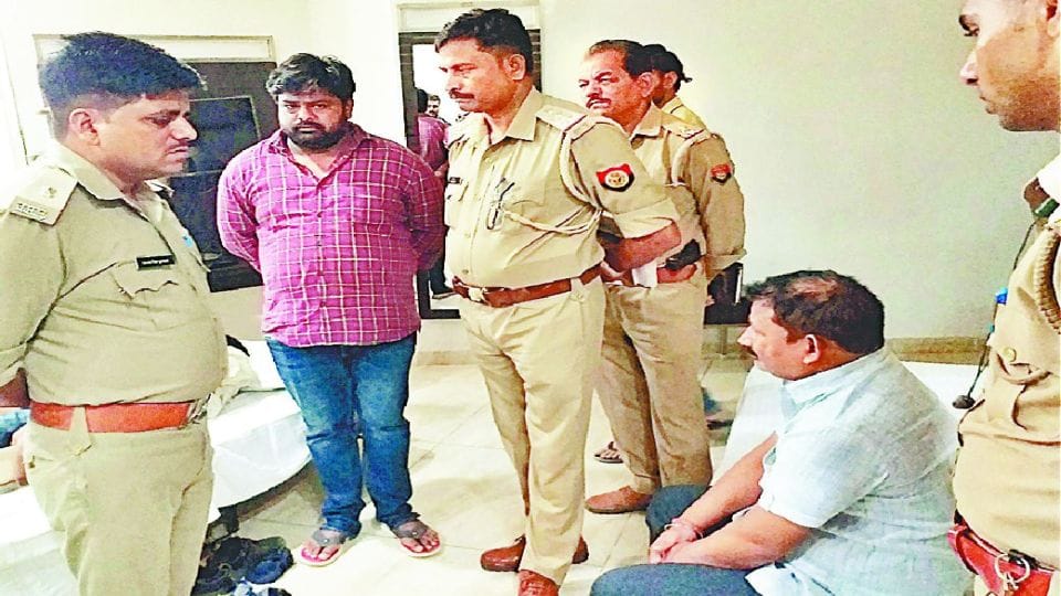 Mainpuri interlocking brick dealer found dead in hotel room in etah
