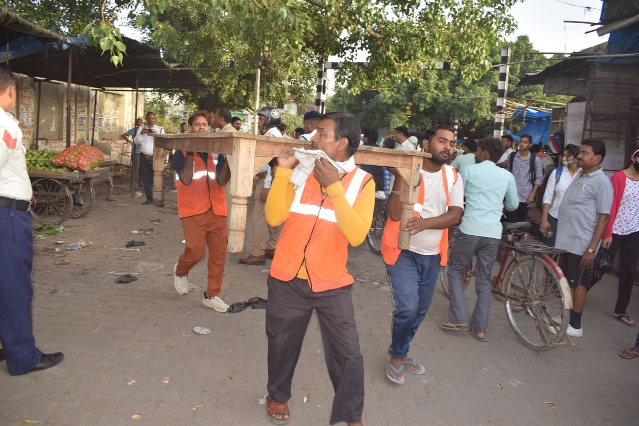 Encroachment removed from city to countryside