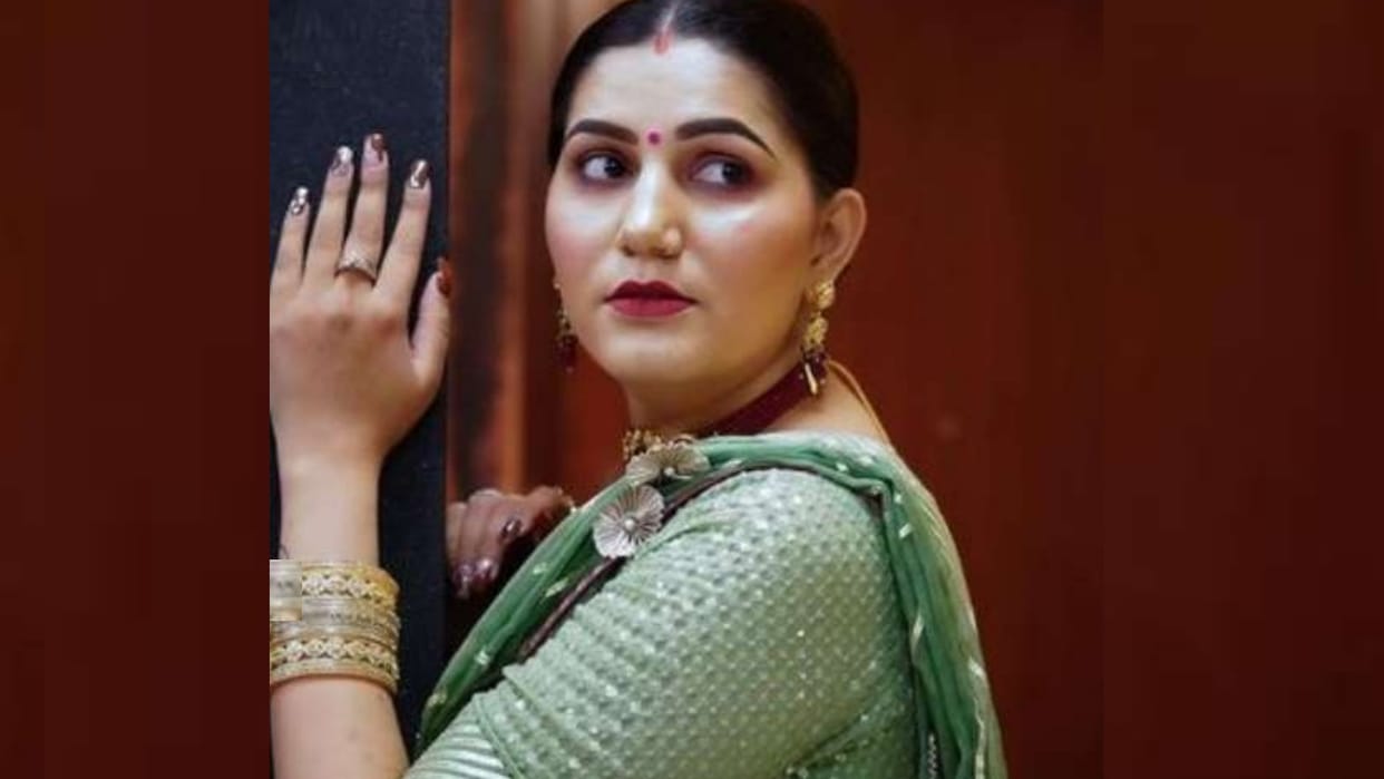 Sapna Chaudhary surrenders in Lucknow court.