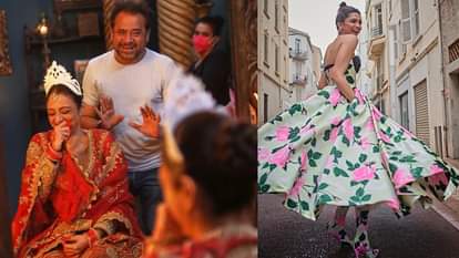 Deepika Padukone Shares New Looks To The Cannes Film Festival 2022 and bts scene from bhool bhulaiyaa 2 today celebrity update in 10 photos