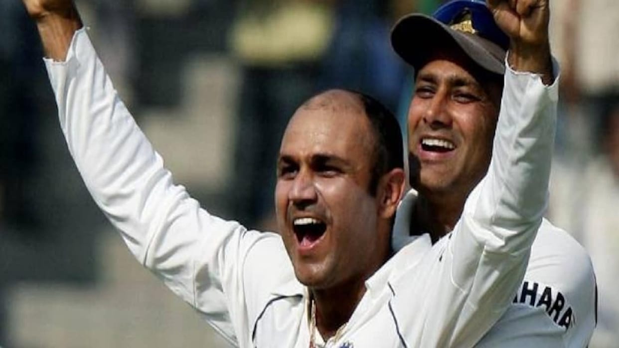 Virender Sehwag Reveals How former captain Anil Kumble Message Revived His Career during India vs Australia Test Series