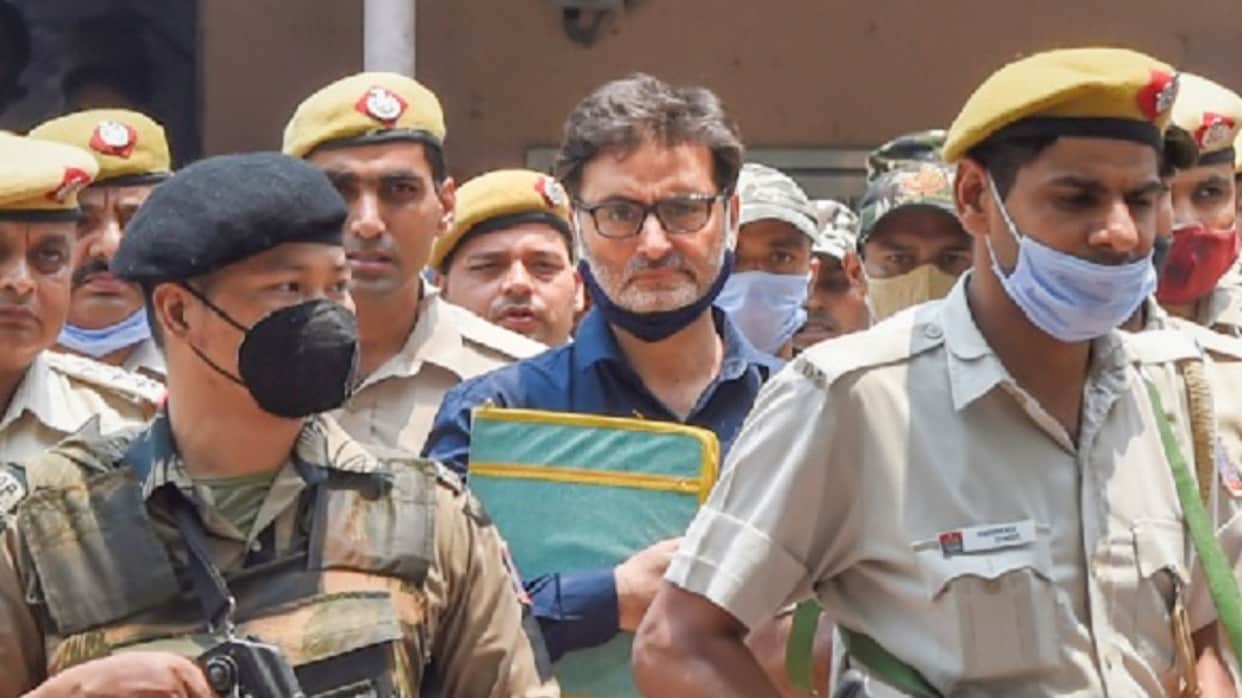 Yasin Malik sentenced to life imprisonment in terror funding case, increased security in high security cell