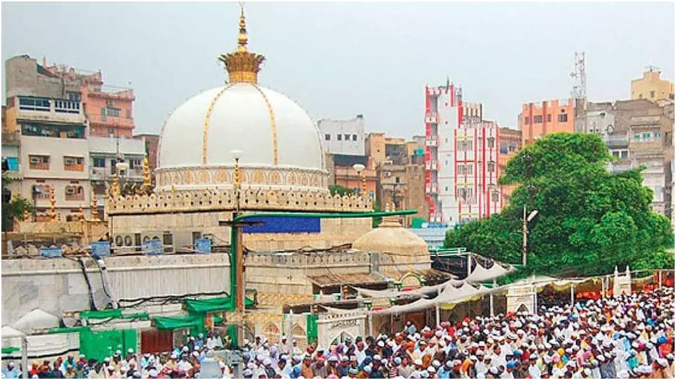 Ajmer Dargah claims to be Hindu temple cm ashok gehlot Taj Mahal Gyanvapi Masjid 